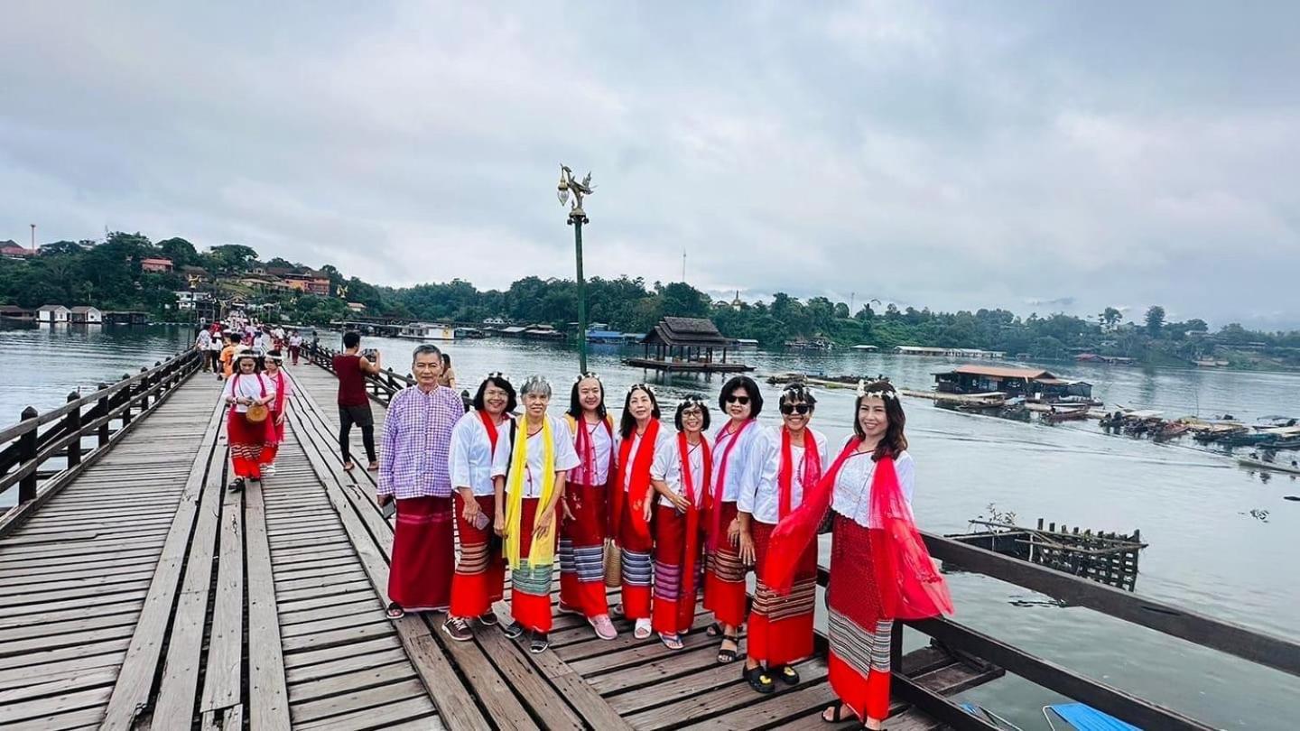 Baan Dongsak River View سانغكلا بوري المظهر الخارجي الصورة